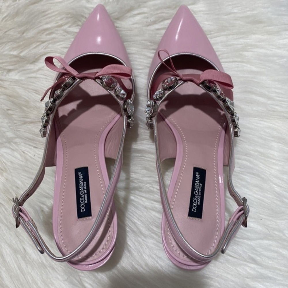 New Dolce & Gabbana Lori Slingback pumps size 36EU - Picture 6 of 14
